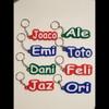 16 Llaveros Nombre Personalizados Souvenir Plastico 3d 2