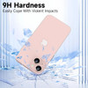 Protector Lente  Camara Trasera Para iPhone 15 15 Plus Rosa 3
