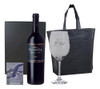 Box Regalo Empresarial Vino Trumpeter Malbec + 1 Copa Vidrio 0