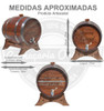 Barril Sapucaia 10 Litros Com Torneira Luxo 6