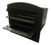 Forno Peq. F. Vidro Aço + Chapa 4f Mult + Cinz. + Regul. 3