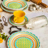Plato Llano De Ceramica De 26 Cms De Ceramicas Oxford X08375 2
