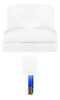 Adaptador Enchufe Schuko Para 2 Tres En Linea+1 Schuko Nido 3