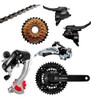 Grupo Shimano Tourney 3x7 Velocidades 14/28d 0
