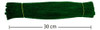 600 Haste De Chenille  30cm  Limpador Cachimbo Verde Escuro 1