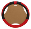 Cubrevolante (diam.38)  Luxury  Negro/rojo 2