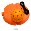 3 Pickleball Trainer Base De Treinamento Bola Laranja 3