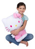 Colcha Suave De Hello Kitty Con Almohadón Para Niños 0