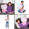 Colcha Suave De Hello Kitty Con Almohadón Para Niños 4