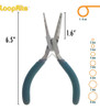 Pinza Para Joyeria The Beadsmith Xtl-0325 Loop Rite 2-8mm 1