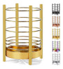 Soporte Para Utensilios De Cocina Dorado Para Mostrador De C 0