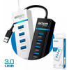 Hub Cabo Usb 3.0 High Speed Hd Extensor 4 Entradas 2