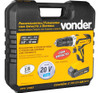 Parafusadeira C/ Impacto 20v Vonder Pfv238i C/ Kit 10 Brocas 6