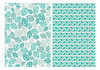 Láminas Decoupage Laura Craft Hojas Aqua 0