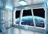 Fondo Interior De Nave Espacial De Vinilo Lywygg De 7 X 5 Pi 0