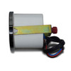 Hallmeter Cronomac 52mm Branco Aro Cromado C/ Copo Pvc 2