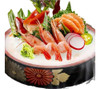 Bandeja Redonda Para Sushi Oke 39cm Importado Japón 0