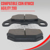 Pastilla De Freno Delantera Kymco Agility 200  Tuamoto 4