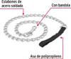 Correa De Paseo Para Perro Mascota Cadena 5.0mm Largo 1.20mt 1