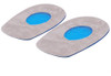 Almofada De Calcanhar De Silicone 3pair Insert Up Palmilha S 3