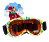 Antiparras Niño Ski Snowboard Nieve Uv400 Antifog Multicolor 0