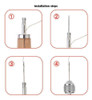 Kit Profissional De Ferramentas De Costura De Couro H Needle 2