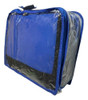 Fundas Cubre Asientos Tela Acolchonada Negro+ Azul F5106-2 5