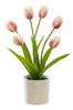 Vaso De Tulipa Artificial 1 Peça 4
