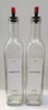 2 Botellas De 500 Cc Para Aceite Y Vinagre Vidrio Con Pico 0