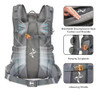 Mochila De Senderismo Nehor, Mochila De Camping De 40l Con F 3