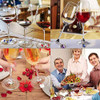 Aros De Encanto Para Copas De Vino - 300 Unidades 5