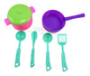 Kit Cocina De Juguete Sarten Comida Niños Jugar Irv Toys 0