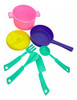 Kit Cocina De Juguete Sarten Comida Niños Jugar Irv Toys 5