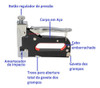 Grampeador Aço P/ Tapeceiro Madeira Estofado + 2000 Grampos 1