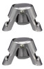Set  X 2 Tapon Conservador De Champagne Espumante Acero Inox 0
