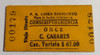 Boleto Ferrocarril Sarmiento Para Conscripto 0