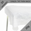Lençol Tnt Descartável P/ Maca Sem Elástico 200x90 C/20 Und 1