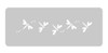 Stencil Eq Arte Mini 4,5 X 17 - Libelulas (255) 0 Stencil Eq Arte Mini 4,5 X 17 - Libelulas (255) 0