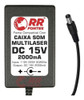Fonte Dc 15v Pra Caixa Amplificada Multilaser Sp-259 1
