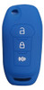 Cubre Llave De Silicona Ford Ka New Blue 0