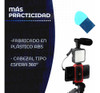 Kit Streaming Blog Trípode Luz Led Iluminador Micrófono 2