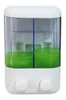 Dispensador Doble De Jabon Liquido Alcohol En Gel Sanitario 0