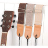 Longteam Simple Linen Correa De Guitarra De Cuero Longitud A 4