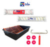 Kit  Para Pintura Rende Mais Bandeja Versátil Suporte E Rolo 2