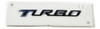 Emblema Turbo Tracker 20/ Chevrolet  Original 0