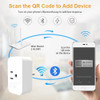Matter Smart Plug Mini Salida Wi-fi, 15a/1800w 3