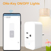 Matter Smart Plug Mini Salida Wi-fi, 15a/1800w 4