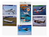 Kit De Figurinhas Da Aviação - 50 Figurinhas (10 Pacotes) 2