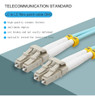 Cable De Conexion De Fibra Optica Lc A Lc De 10 G, Cables Om 1