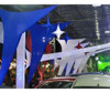 Estrela Malha Tecido Decoração Eventos - Preto 2
